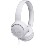 JBL TUNE 500 Wired Headphones White