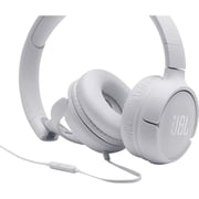 JBL TUNE 500 Wired Headphones White