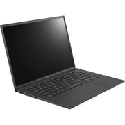 LG gram Laptop - 11th Gen Core i7 2.8GHz 16GB 1TB Win10 14inch WUXGA Black English/Arabic Keyboard 14Z90P G.AA79E1 (2021) Middle East Version