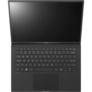 LG gram Laptop - 11th Gen Core i7 2.8GHz 16GB 1TB Win10 14inch WUXGA Black English/Arabic Keyboard 14Z90P G.AA79E1 (2021) Middle East Version