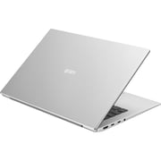 LG gram Laptop - 11th Gen Core i7 2.8GHz 16GB 1TB Win10 14inch WUXGA Silver English/Arabic Keyboard 14Z90P G.AA78E1 (2021) Middle East Version