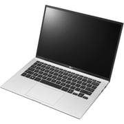 LG gram Laptop - 11th Gen Core i7 2.8GHz 16GB 1TB Win10 14inch WUXGA Silver English/Arabic Keyboard 14Z90P G.AA78E1 (2021) Middle East Version