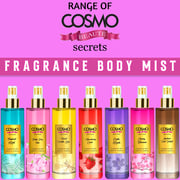 Cosmo Beaute Erotic Musk Fragrance Body Mist - 250ml, Long Lasting, Body Spray, Aloe Vera Extracts, Smell All Day, Fresh Scents, Prime, Body Splash