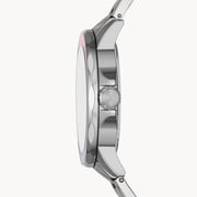 Fossil Mens Bannon 3h Stainless Steel Watch - Bq2505