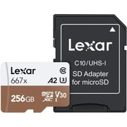 Lexar Professional 667X Micro SDXC UHS-I Card 256GB Bronze LSDMI256GB667A