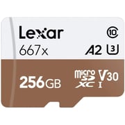 Lexar Professional 667X Micro SDXC UHS-I Card 256GB Bronze LSDMI256GB667A