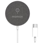 Momax Q.mag Magnetic Wireless Charger Compatible With Magsafe For Iphone 12 And Also Universal Qi Wireless Charge Compatible Devices - Dark Gray