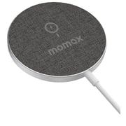 Momax Q.mag Magnetic Wireless Charger Compatible With Magsafe For Iphone 12 And Also Universal Qi Wireless Charge Compatible Devices - Dark Gray