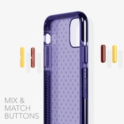 Tech21 Evo Check Phone Case For Apple Iphone 11 Pro Max - Antimicrobial Properties With 12ft Drop Protection, Indigo