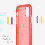 Tech21 Evo For Iphone 11 Pro Case/cover - Coral - Antimicrobial Properties With 12 Ft Drop Protection