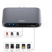 Onyx Boox 4-in-1 USB-C Hub Grey