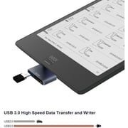 جهاز 4 في 1 USB-C رمادي من أونكسي بوكس