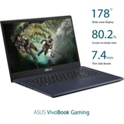 ASUS (2019) Gaming Laptop - 9th Gen / Intel Core i5-9300H / 15.6inch FHD / 8GB RAM / 1TB HDD / 4GB NVIDIA GeForce GTX 1650 Graphics / Windows 10 / Star Black - [F571GT-BQ928T]