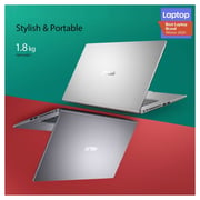 Asus Laptop - 11th Gen Core i3 3GHz 4GB 512GB Win10 15.6inch FHD Silver English/Arabic Keyboard X515EA BQ969T (2021) Middle East Version