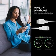Spigen Essential USB Type-C To Lightning Cable 1m White