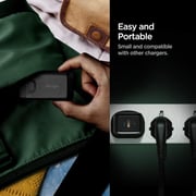 Spigen Essential F210 PD Wall Charger [27W] USB-C Charger Type C [iP Tech] USB C Fast Charge [Power Delivery 3.0] UAE / UK Plug for iPhone / iPad / Galaxy / Galaxy Tab - Black