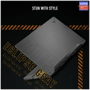 Asus TUF Gaming F15 Gaming Laptop - 11th Gen – Core i7 2.3GHz 16GB 1TB 6GB Win10Home 15.6inch FHD Eclipse Grey NVIDIA GeForce RTX 3060 FX506HM HN002T (2021) Middle East Version