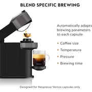 Nespresso Vertuo Next Capsule Coffee And Espresso Machine Centrifusion Technology With Wifi And Bluetooth 1500 W Grey