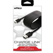 Nyko Charge Link For Nintendo Switch 2.4m Black