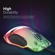 Vertux Phoenix Professional LumiFlux Gaming Mouse Black