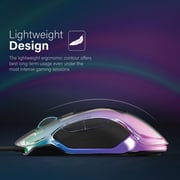 Vertux Phoenix Professional LumiFlux Gaming Mouse Black