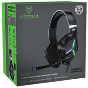 Vertux VT-HS-BLITZ-BLK Wired Over Ear Gaming Headphone Black