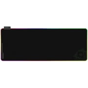 Vertux SwiftPad-XL Game Immersion RGB LED Gaming Mouse Pad Black