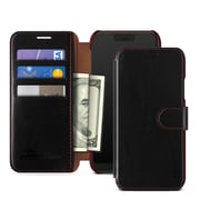 Vrs Design Google Pixel 3 Xl Layered Dandy Wallet Cover/case - Black