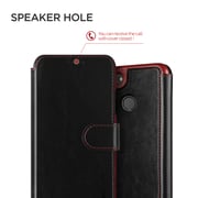 Vrs Design Google Pixel 3 Xl Layered Dandy Wallet Cover/case - Black