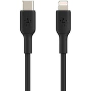 كابل لايتنيج إلى USB نوع C طوله 1متر - أسود من بيلكين