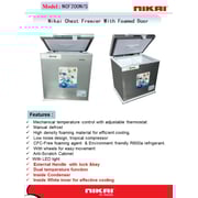 Nikai Chest Frezeer Ncf200n7s 138ltr