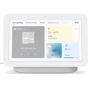 جهاز نيست هاب جوجل (الجيل الثاني) شاشة ذكية مع مساعد جوجل â€“ لون طباشيري (ga01331-us)