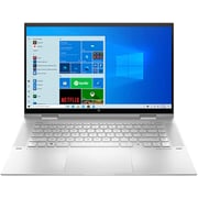 HP ENVY x360 (2020) Laptop - 11th Gen / Intel Core i7-1165G7 / 15.6inch FHD / 1TB SSD / 16GB RAM / 2GB NVIDIA GeForce MX450 Graphics / Windows 10 Home / English Keyboard / Silver - [15T-ES000]