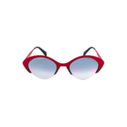 Italia Independent Women's Cat Eye Shape Red Metal Frame 0504.crk.051