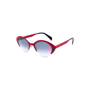 Italia Independent Women's Cat Eye Shape Red Metal Frame 0504.crk.051