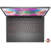 Dell G15 5515 Gaming Laptop - Core i5 2.4GHz 8GB 512GB 4GB Win10Home 15.6inch FHD Black English/Arabic Keyboard