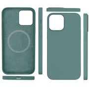 Protect Magsafe Silicon Case Green iPhone 12 Pro Max