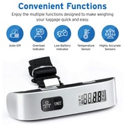 Lavish Luggage Scale, Digital Portable Handheld Suitcase Weight For Travel