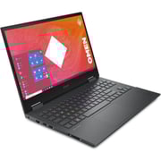HP Omen 15-en1001ne Gaming Laptop 15.6inch FHD, Ryzen 7 4.4GHz 16GB RAM, 1TB SSD, 6GB NVIDIA GeForce RTX 3060, Win10, Black, English/Arabic Keyboard (38U49EA)