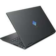 HP Omen 15-en1001ne Gaming Laptop 15.6inch FHD, Ryzen 7 4.4GHz 16GB RAM, 1TB SSD, 6GB NVIDIA GeForce RTX 3060, Win10, Black, English/Arabic Keyboard (38U49EA)