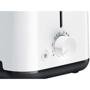 Braun Bread Toaster with 2 Slots, White Finish – HT1010WH