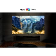 تلفزيون إل جي QNED 8K الذكي 75 بوصة من سلسلة QNED95 ، تصميم شاشة السينما 8K Cinema HDR WebOS Smart ThinQ AI Mini LED 75QNED95VPA