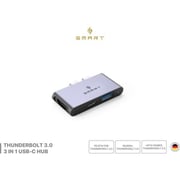Smart SMHBC3TB Premium 3-in-1 Thunderbolt USB-C Hub