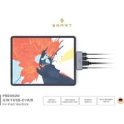 Smart SMHBC4 Premium 4-in-1 USB-C Hub
