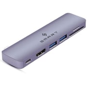 Smart SMHBC6 Premium 6-in-1 USB-C Hub
