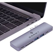 سمارت SMHBC7TB بريميوم 7 في 1 ثندربولت USB-C Hub