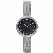 Ecstacy Women's Analog Black Dial Watch - E20506-smsmb