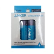 Anker Aa Alkaline Batteries 8-pack Black Blue