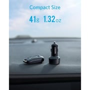 Anker PowerDrive Car Charger With USB To Lightning Cable 0.9m Black