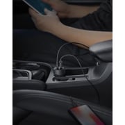 Anker PowerDrive Car Charger With USB To Lightning Cable 0.9m Black